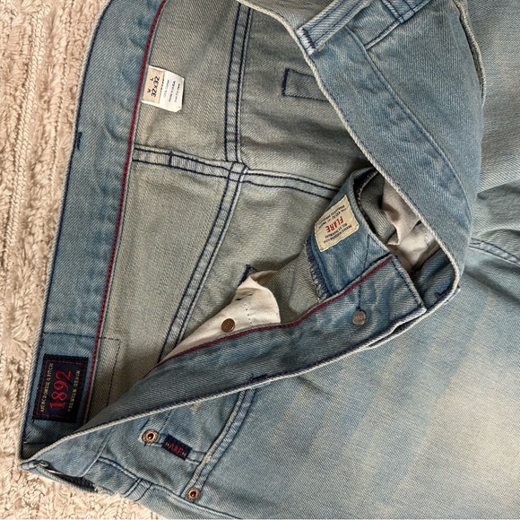 Vintage Y2K Abercrombie & Fitch Light Blue Bootcut Jeans 32 x 32 - Picture 5 of 9